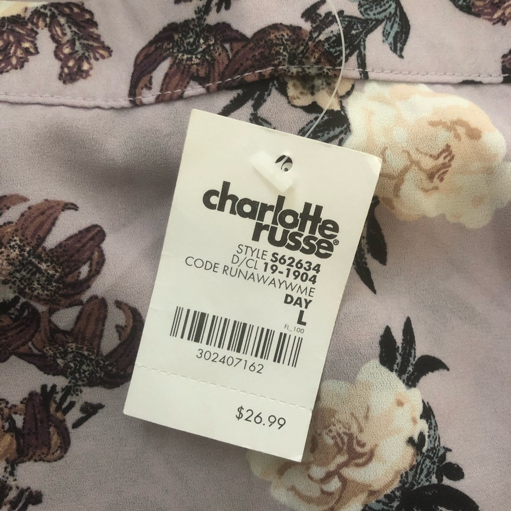 Large floral wrap skirt